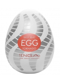 Мастурбатор-яйцо EGG Tornado - Tenga - в Хабаровске купить с доставкой