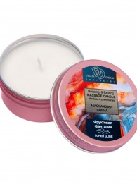 Массажная свеча  Фруктовая фантазия - БиоМед - купить с доставкой в Хабаровске