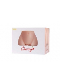 Мастурбатор-полуторс Cherry с вибрацией и двумя любовными тоннелями - KOKOS - в Хабаровске купить с доставкой