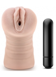 Телесный мастурбатор-вагина Rain - Blush Novelties - в Хабаровске купить с доставкой