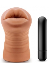 Кофейный мастурбатор-ротик Isabella - Blush Novelties - в Хабаровске купить с доставкой