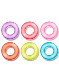 Набор из 6 эрекционных колец King of the Ring - Blush Novelties - в Хабаровске купить с доставкой