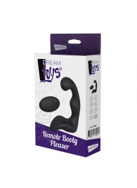 Черный вибромассажер простаты REMOTE BOOTY PLEASER - Dream Toys - в Хабаровске купить с доставкой