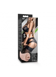 Телесный мастурбатор-ротик Skye - Blush Novelties - в Хабаровске купить с доставкой