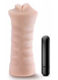 Телесный мастурбатор-ротик Angie - Blush Novelties - в Хабаровске купить с доставкой