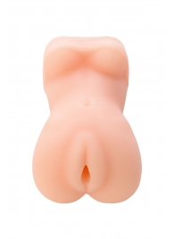 Телесный мастурбатор в виде женской фигурки - Toyfa Basic - в Хабаровске купить с доставкой