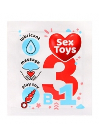 Гель-лубрикант на водной основе Sex Toys - 4 гр. - Биоритм - купить с доставкой в Хабаровске