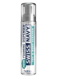 Очищающая пенка для игрушек и тела Swiss Navy Toy   Body Cleaner Foamer - 207 мл. - Swiss navy - купить с доставкой в Хабаровске