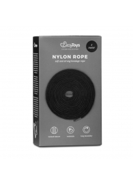 Черная веревка для бондажа Easytoys Bondage Rope - 5 м. - Easy toys - купить с доставкой в Хабаровске