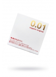 Супертонкий презерватив Sagami Original 0.01 - 1 шт. - Sagami - купить с доставкой в Хабаровске