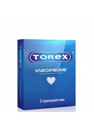 Гладкие презервативы Torex  Классические  - 3 шт. - Torex - купить с доставкой в Хабаровске