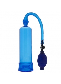 Синяя вакуумная помпа MENZSTUFF PENIS ENLARGER - Dream Toys - в Хабаровске купить с доставкой