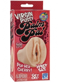 Мастурбатор-вагина Virgin Pussy ULTRASKYN Palm Pal - Doc Johnson - в Хабаровске купить с доставкой