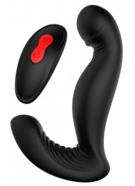 Черный вибромассажер простаты SWIRLING P-PLEASER - Dream Toys - в Хабаровске купить с доставкой