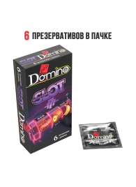 Ароматизированные презервативы DOMINO  Фруктовый слот  - 6 шт. - Domino - купить с доставкой в Хабаровске