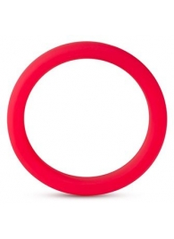 Красное эрекционное кольцо Silicone Go Pro Cock Ring - Blush Novelties - в Хабаровске купить с доставкой