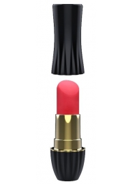 Клиторальный стимулятор-помада LIPSTICK - 9,3 см. - Dream Toys - купить с доставкой в Хабаровске