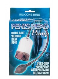 Помпа на головку фаллоса Penis Head Pump - Seven Creations - в Хабаровске купить с доставкой
