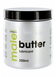 Анальный лубрикант MALE Cobeco Butter Lubricant - 250 мл. - Cobeco - купить с доставкой в Хабаровске