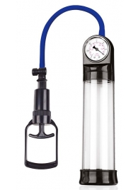 Прозрачная вакуумная помпа Sex Expert с манометром - Sex Expert - в Хабаровске купить с доставкой