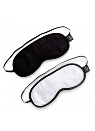 Набор из двух масок на глаза Soft Blindfold Twin Pack - Fifty Shades of Grey - купить с доставкой в Хабаровске
