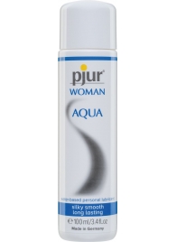 Лубрикант на водной основе pjur WOMAN Aqua - 100 мл. - Pjur - купить с доставкой в Хабаровске