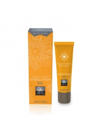 Возбуждающий интимный гель STIMULATION GEL Ginger   Cinnamon - 30 мл. - Shiatsu - купить с доставкой в Хабаровске
