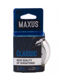 Классические презервативы в пластиковом кейсе MAXUS Classic - 3 шт. - Maxus - купить с доставкой в Хабаровске