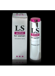 Спрей-стимулятор для женщин Lovespray Active Woman - 18 мл. - Биоритм - купить с доставкой в Хабаровске