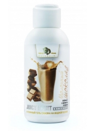 Интимный гель-смазка JUICY FRUIT с ароматом молочного шоколада - 100 мл. - БиоМед - купить с доставкой в Хабаровске