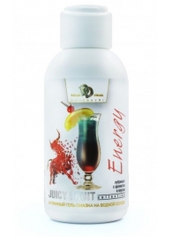 Интимный гель-смазка JUICY FRUIT с ароматом энергетика - 100 мл. - БиоМед - купить с доставкой в Хабаровске