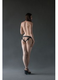 Черные трусики Better с анальной насадкой - 8 см. - Lola Games - купить с доставкой в Хабаровске