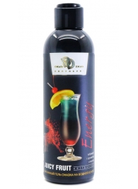 Интимный гель-смазка JUICY FRUIT с ароматом энергетика - 200 мл. - БиоМед - купить с доставкой в Хабаровске