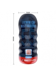 Мастурбатор-вагина Vacuum Cup Masturbator - Baile - в Хабаровске купить с доставкой
