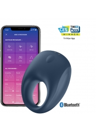 Эрекционное кольцо Satisfyer Strong One с возможностью управления через приложение - Satisfyer - в Хабаровске купить с доставкой