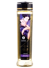 Массажное масло Libido Exotic Fruits с ароматом экзотических фруктов - 240 мл. - Shunga - купить с доставкой в Хабаровске