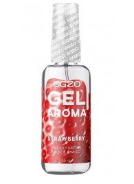 Интимный лубрикант EGZO AROMA с ароматом клубники - 50 мл. - EGZO - купить с доставкой в Хабаровске