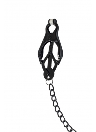 Зажимы на соски Darkside с цепочкой - Lola Games - купить с доставкой в Хабаровске