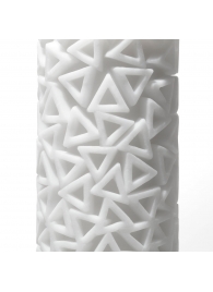 Белый 3D мастурбатор PILE - Tenga - в Хабаровске купить с доставкой