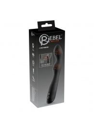 Черный вибромассажер простаты P-Spot - 23,5 см. - Orion - в Хабаровске купить с доставкой