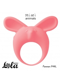 Оранжевое эрекционное кольцо Fennec Phil - Lola Games - в Хабаровске купить с доставкой