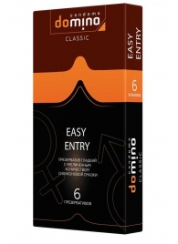 Презервативы с увеличенным количеством смазки DOMINO Easy Entry - 6 шт. - Domino - купить с доставкой в Хабаровске