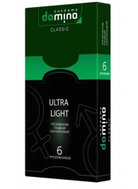 Супертонкие презервативы DOMINO Ultra Light - 6 шт. - Domino - купить с доставкой в Хабаровске