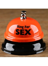 Настольный звонок RING FOR SEX - Сима-Ленд - купить с доставкой в Хабаровске