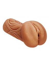 Кофейный мастурбатор-вагина Dumpling - Lola Games - в Хабаровске купить с доставкой