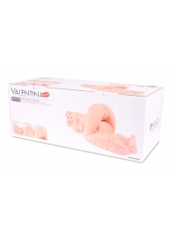 Мастурбатор-полуторс Valentina с двойным слоем материала - KOKOS - в Хабаровске купить с доставкой