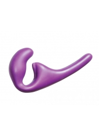 Фиолетовый безремневой страпон Seduction - 20,5 см. - Lola Games - купить с доставкой в Хабаровске