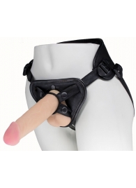 Пояс харнесс BEST UNI strap с 2 насадками - 18 и 22 см. - LOVETOY (А-Полимер) - купить с доставкой в Хабаровске