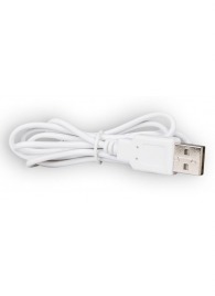 Белый магнитный кабель для зарядки Saisfyer USB Charging Cable - Satisfyer - купить с доставкой в Хабаровске