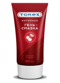 Смазка на водной основе TOREX  Спелая вишня  - 50 мл. - Torex - купить с доставкой в Хабаровске